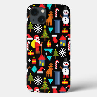 Funda Para iPhone 13 Navidades Pixel