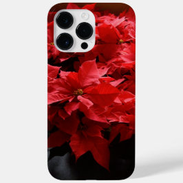 Funda Para iPhone 14 Pro Max De Case-Mate Navidades Poinsettias Rojo
