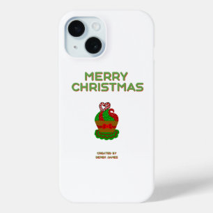Funda Para iPhone 15 Navidades quequito iPhone Apple 15 Funda