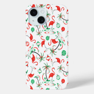 Funda Para iPhone 15 Navidades rojos Flamingo Multi iPhone