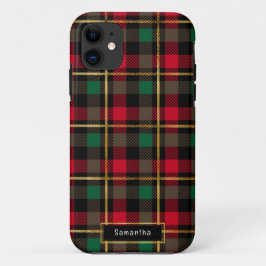 Funda Para iPhone 11 Navidades rojos, verdes, negros y dorados