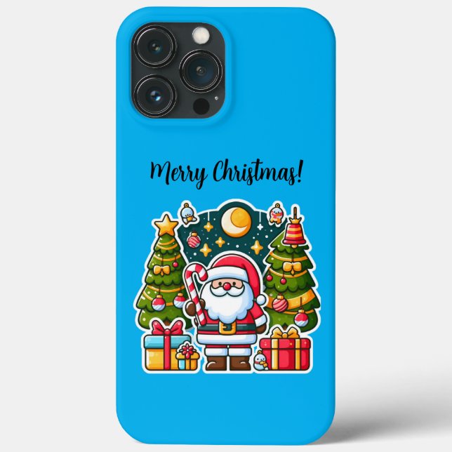 Funda De Case-Mate Para iPhone Navidades Santa Claus iPhone 13 Pro Max Funda (Reverso )