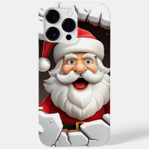 Funda Para iPhone 14 Pro Max De Case-Mate navidades Santa de 3D
