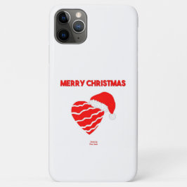 Funda Para iPhone 11 Pro Max Navidades Santa Heart Apple iPhone 11 Pro Max Fund
