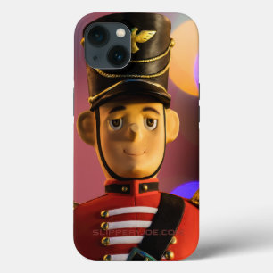 Funda Para iPhone 13 Navidades soldado de juguete figurine SlipperyJoe