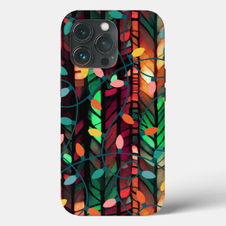 Funda Para iPhone 13 Pro Navidades String iluminan las bombillas coloridas