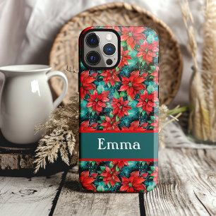 Funda Para iPhone 14 De Case-Mate Navidades tradicionales Bonito de patrones de puni