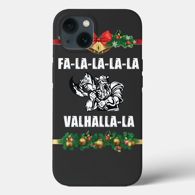 Funda De Case-Mate Para iPhone Navidades Valhalla T-Shirt (Reverso )