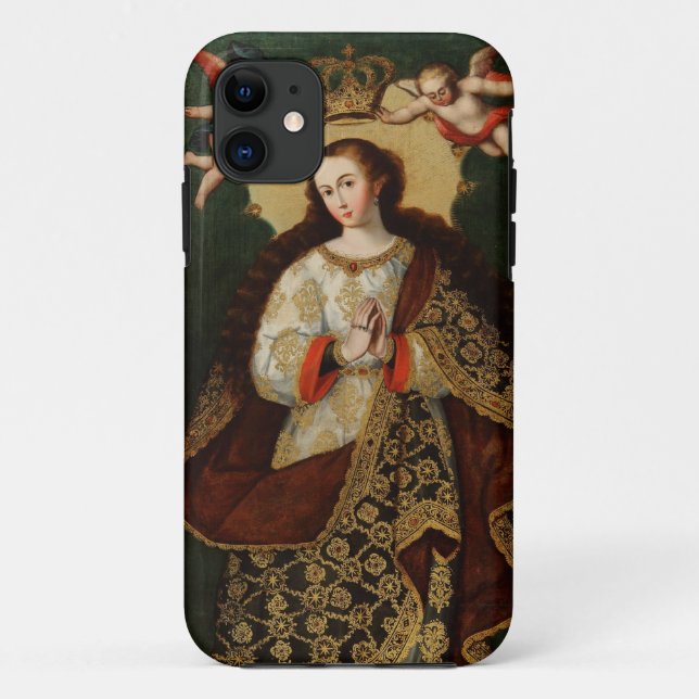 FUNDA DE Case-Mate PARA iPhone NAVIDADES VIRGIN (Reverso)