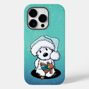 Funda Para iPhone 14 Pro De Case-Mate Navidades Westie And Bear
