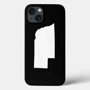 Funda Para iPhone 13 Nebraska en blanco