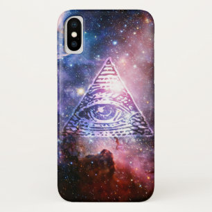 Funda Para iPhone X Nebulosa de Illuminati