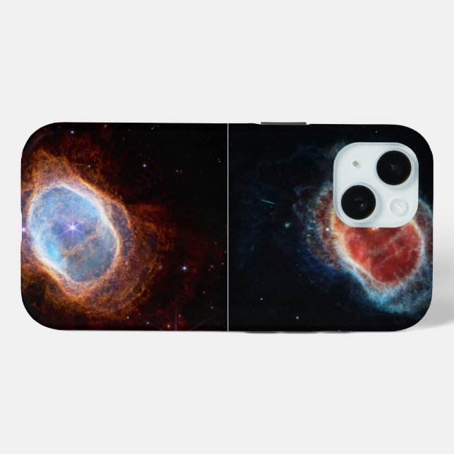 Funda De Case-Mate Para iPhone Nebulosa del anillo sur (Reverso (Horizontal))