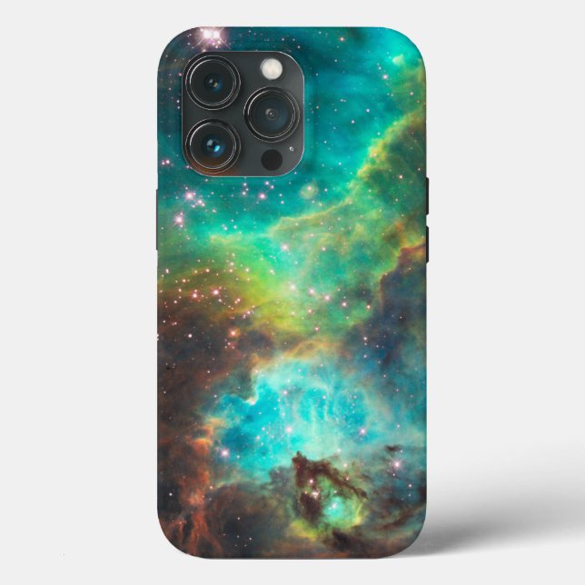 Funda De Case-Mate Para iPhone Nebulosa turquesa (Reverso )