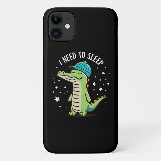 Funda De Case-Mate Para iPhone necesito dormir (Reverso)