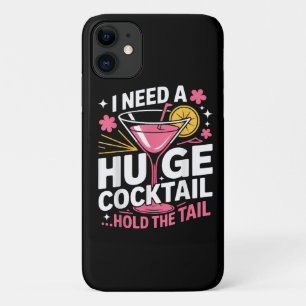 Funda Para iPhone 11 Necesito Un Cóctel Enorme Divertido
