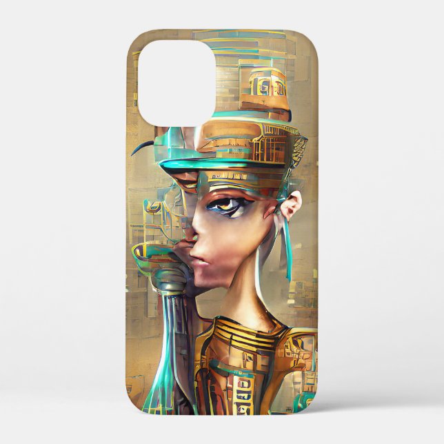 Funda De Case-Mate Para iPhone Nefertiti (Reverso )