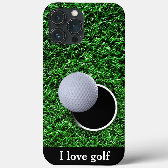 Funda De Case-Mate Para iPhone Negocios de temas de golf masculino de Guay (Reverso )