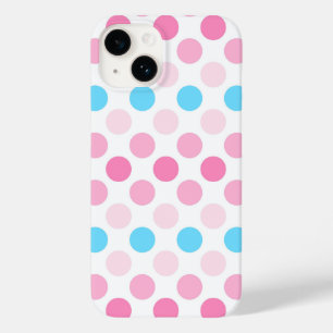 Funda Para iPhone 14 De Case-Mate Negrita Bandera del Orgullo Transfemenino Colores