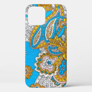 Funda Para iPhone 12 Negrita, grosera, islámica, psicodélica, color de