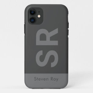 Funda Para iPhone 11 negrita mínima personalizada