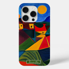 Funda Para iPhone 15 Pro Negrita Sunset Picasso