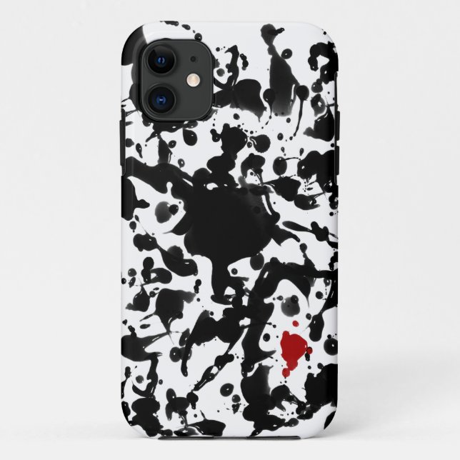 Funda De Case-Mate Para iPhone Negro (Reverso)