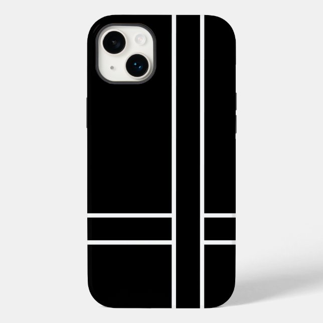 Funda De Case-Mate Para iPhone Negro (Reverso )