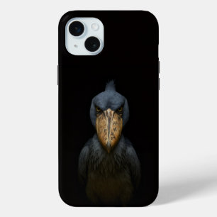 Funda Para iPhone 15 Mini Negro 4 Luxe, Ave Exótica Picozapato