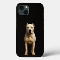 Negro 4 Luxe iPhone 13, Dogo Argentino Audaz