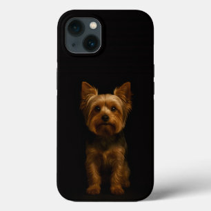 Funda Para iPhone 13 Negro 4 Luxe iPhone 13, Yorkshire Terrier