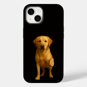 Funda Para iPhone 14 De Case-Mate Negro 4 Luxe iPhone 14 Mate, Labrador Tierno