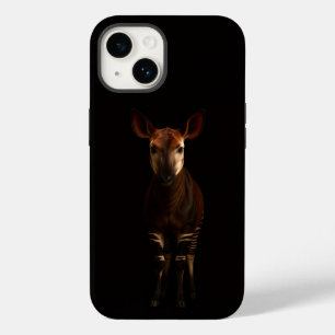 Funda Para iPhone 14 De Case-Mate Negro 4 Luxe iPhone 14 Mate, Okapi del Bosque