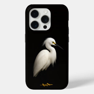 Funda Para iPhone 15 Pro Negro 4 Luxe iPhone 15 Pro Mate Garceta Blanca
