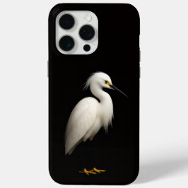 Funda Para iPhone 15 Pro Max Negro 4 Luxe iPhone 15 Pro Max, Garceta Grande