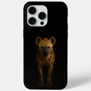 Funda Para iPhone 15 Pro Max Negro 4 Luxe iPhone 15 Pro Max, Hiena Manchada Sal