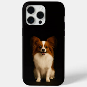 Funda Para iPhone 15 Pro Max Negro 4 Luxe iPhone 15 Pro Max, Papillon Refinado