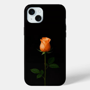 Funda Para iPhone 15 Mini Negro 4 Luxe, Rosa Naranja Atardecer iPhone 15 Plu