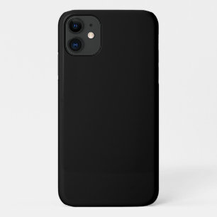 Funda Para iPhone 11 Negro (color sólido)