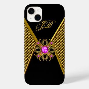 Funda Para iPhone 14 Plus De Case-Mate negro del oro del rosa de la caja de la casamata