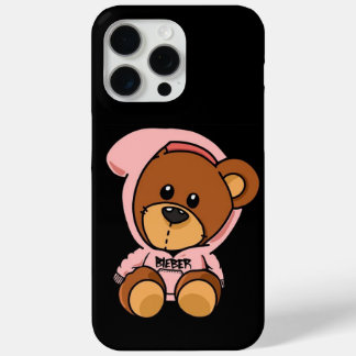 Funda Para iPhone 15 Pro Max "Negro eterno: Minimalistas casos de teléfono para