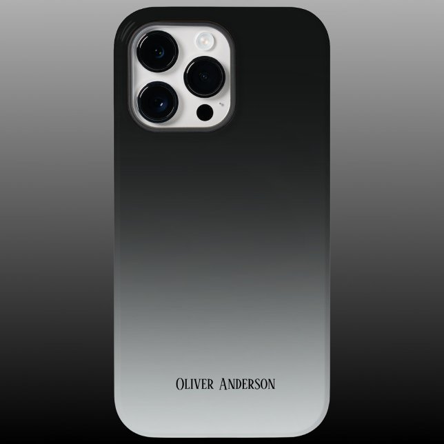 Funda De Case-Mate Para iPhone Negro minimalista (Subido por el creador)