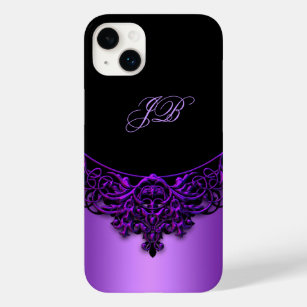Funda Para iPhone 14 Plus De Case-Mate negro púrpura del caso del iPhone 6