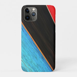 Funda Para iPhone 11 Pro Negro Rojo Y Azul 312