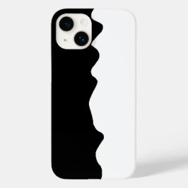 Funda Para iPhone 14 De Case-Mate Negro y Blanco
