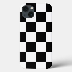 Funda Para iPhone 13 Negro y blanco controlado
