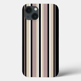 Funda Para iPhone 13 Negro y Tan