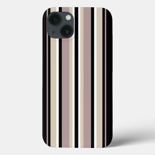 Funda De Case-Mate Para iPhone Negro y Tan (Reverso)