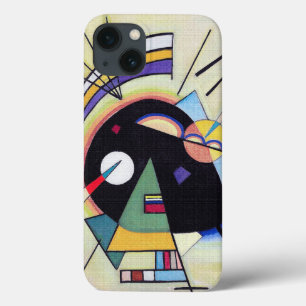 Funda Para iPhone 13 Negro y violeta - Kandinsky