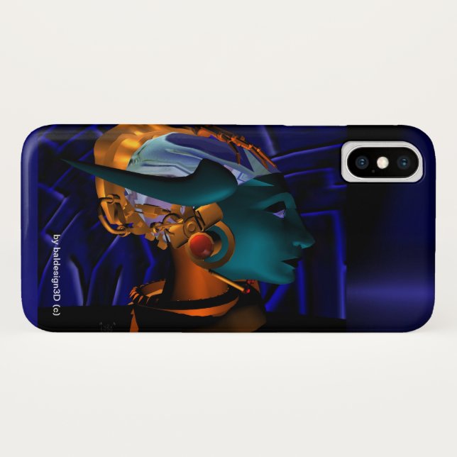 FUNDA DE Case-Mate PARA iPhone NEMES / RETRATO HYPER ANDROID (Reverso (horizontal))